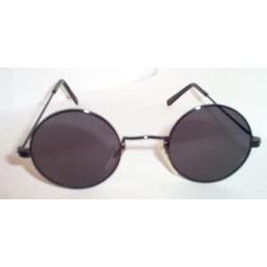    Beatles Lennon Round Dark Lenses Sunglasses 