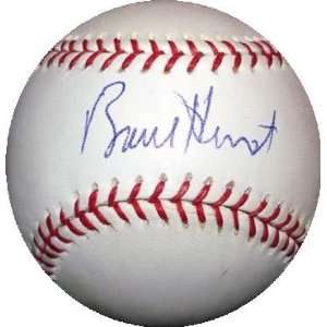  Bruce Hurst autographed Baseball