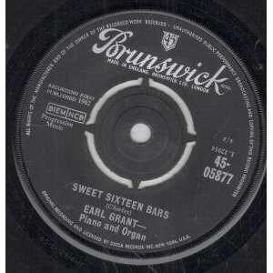   SIXTEEN BARS 7 INCH (7 VINYL 45) UK BRUNSWICK 1962 EARL GRANT Music