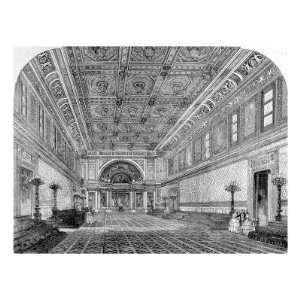  The State Ball Room, Buckingham Palace, 1856 Stretched 