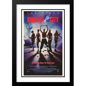  Knights of the City 32x45 Framed and Double Matted Movie 