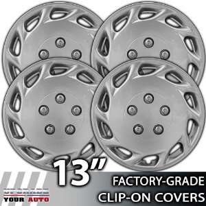  1997 1999 Toyota Camry 13 Inch Silver Metallic Clip On 