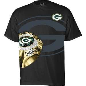 Green Bay Packers Super Bowl XLV Champions Reebok Ring Side T Shirt 
