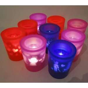   Sound controlled LED Candle Light, Random Colors, Price/Piece Home