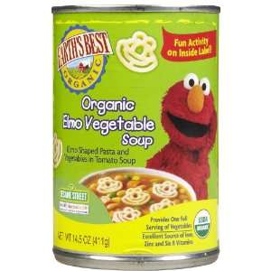 Earths Best Organic Elmo Vegetable Soup Grocery & Gourmet Food