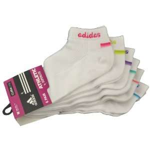  Adidas Womens Climalite Low Cut Socks 6 Pair pack (Shoe 
