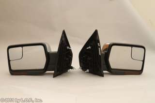 Ford F150 Driver & Passenger Set Pair Heat Turn Signal Power Side View 