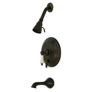   Oil Rubbed Bronze Single Handle Tub and Shower Trim with Single Functi