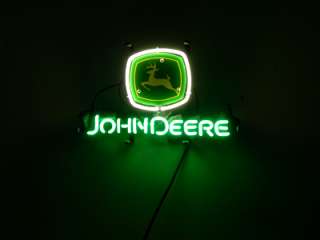 JOHN DEERE BEER BAR NEON LIGHT SIGN new if  