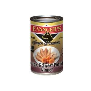  Evangers Super Premium Duck & Sweet Potato Dinner Canned 