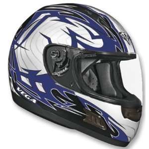  Vega Blue Stryker Graphic Altura Full Face Helmet Sports 