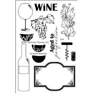  Technique Tuesday Clear Stamps, Vino   899391 Patio, Lawn 