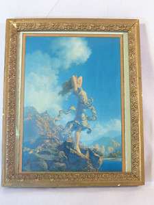 MAXFIELD PARRISH Croped Print ECSTASY General Electric Mazda Lamp 