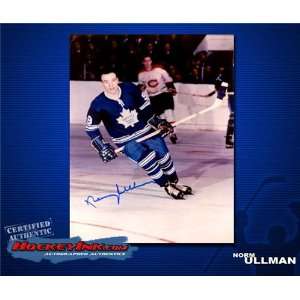  Norm Ullman Toronto Maple Leafs Autographed/Hand Signed 