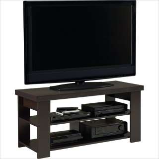 Ameriwood 47 Hollow Core TV Stand in Black Forest Finish [382238]