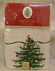 Spode Christmas Tree Linens Tablecloth 60 X 144 Washable NEW