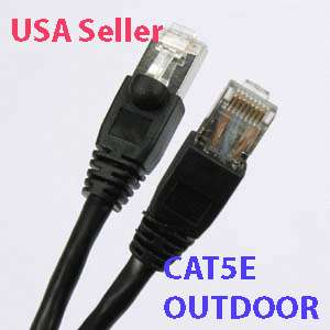 400 FT OUTDOOR UNDERGROUND UV ETHERNET CABLE CAT5 400ft  