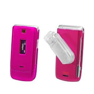   Cover Case Hot Pink For Motorola W385 Cell Phones & Accessories