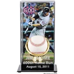  Jim Thome Gold Glove Baseball Display Case  Details 