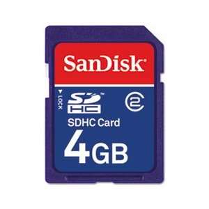  SDHC Memory Card, 4GB