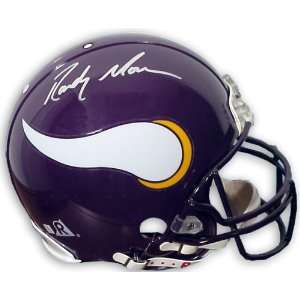  Randy Moss Vikings Autographed Pro Helmet Sports 