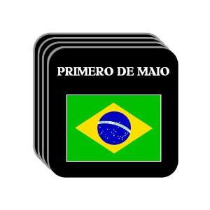  Brazil   PRIMERO DE MAIO Set of 4 Mini Mousepad Coasters 