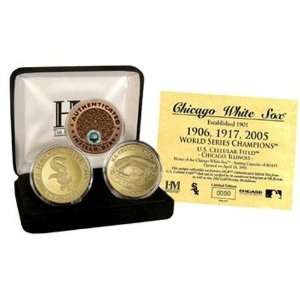  Highland Mint Chicago White Sox 24KT Gold and Infield Dirt 