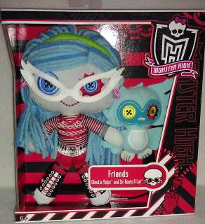   High Plush Friends ~ Ghoulia Yelps & Sir Hoots a lot ~ NEW  