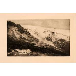  1908 Photogravure Jaime Morera Galicia Landscape Art 