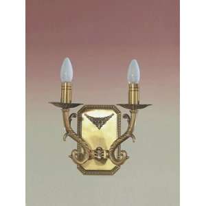  Zaneen Lighting Z2303 Morain Candle Wall Sconce in English 