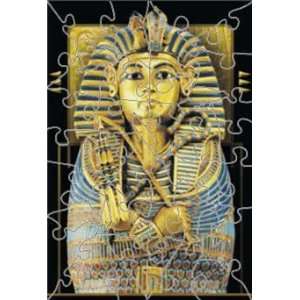 King Tut Wooden Jigsaw Puzzle   5 Inches Toys & Games