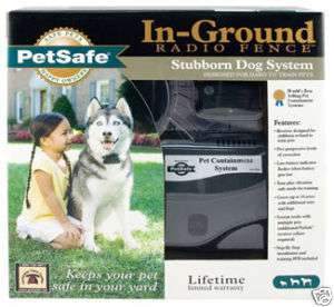 Petsafe Stubborn Underground 2 BIG Dog Fence 18G 3 ACRE  