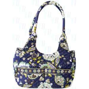  Stephanie Dawn Hobo   Indigo Garden * New Quilted Handbag 