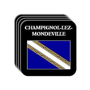   Ardenne   CHAMPIGNOL LEZ MONDEVILLE Set of 4 Mini Mousepad Coasters