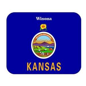  US State Flag   Winona, Kansas (KS) Mouse Pad Everything 