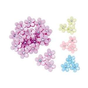  Pink Crystal Flower Decorations