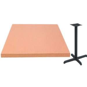   42   48 Laminate Table Top and Base with Self Edge