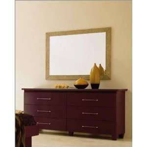   Dresser and Mirror in Dark Cherry Made in Italy 33B84