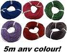 Metres of 1.5mm Assorted Coloured