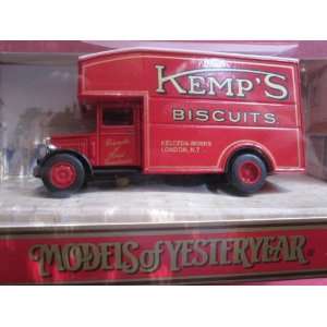   Kemps Biscuits Logo Matchbox Model of Yesteryear Yy 31 ba Issued 1990