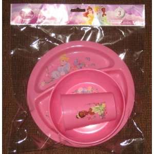  Disney Princess 3 Piece Zap Tableware Toys & Games