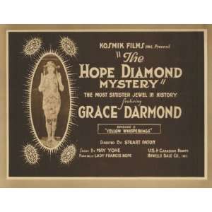  The Hope Diamond Mysteries Movie Poster (11 x 14 Inches 