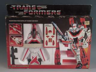 Vintage Transformers G1 Generation 1 Jetfire Action Figure w/ Box 