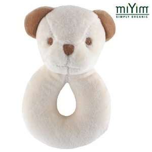  miYim Organic Cotton White Bear Ring Rattle Toys & Games