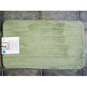  Luxury Microfiber Non Slip Bathmat 18x30   Mint Green 
