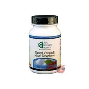   Natural Vitamin E Mixed Tocopherols   180 Caps