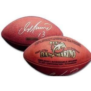    Dan Marino Autographed Retirement Football