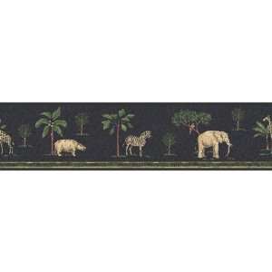  Decorate By Color BC1581660 Neutral Exotic Animals Border