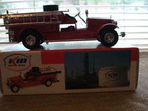 KERR MCGEE 1926 SEAGRAVE FIRE TRUCK BANK  