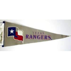  Texas Rangers Traditions Pennant 13 x 32 Sports 